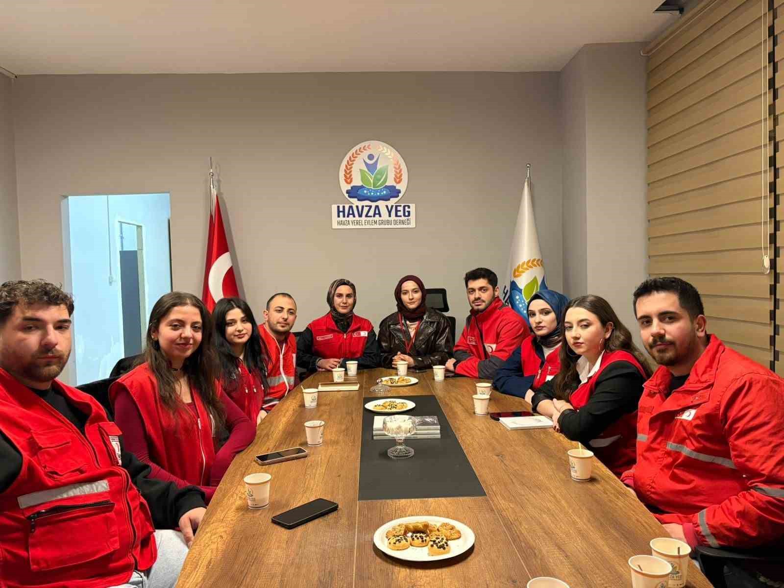 Havza’da Kızılay Gençlik Buluşması