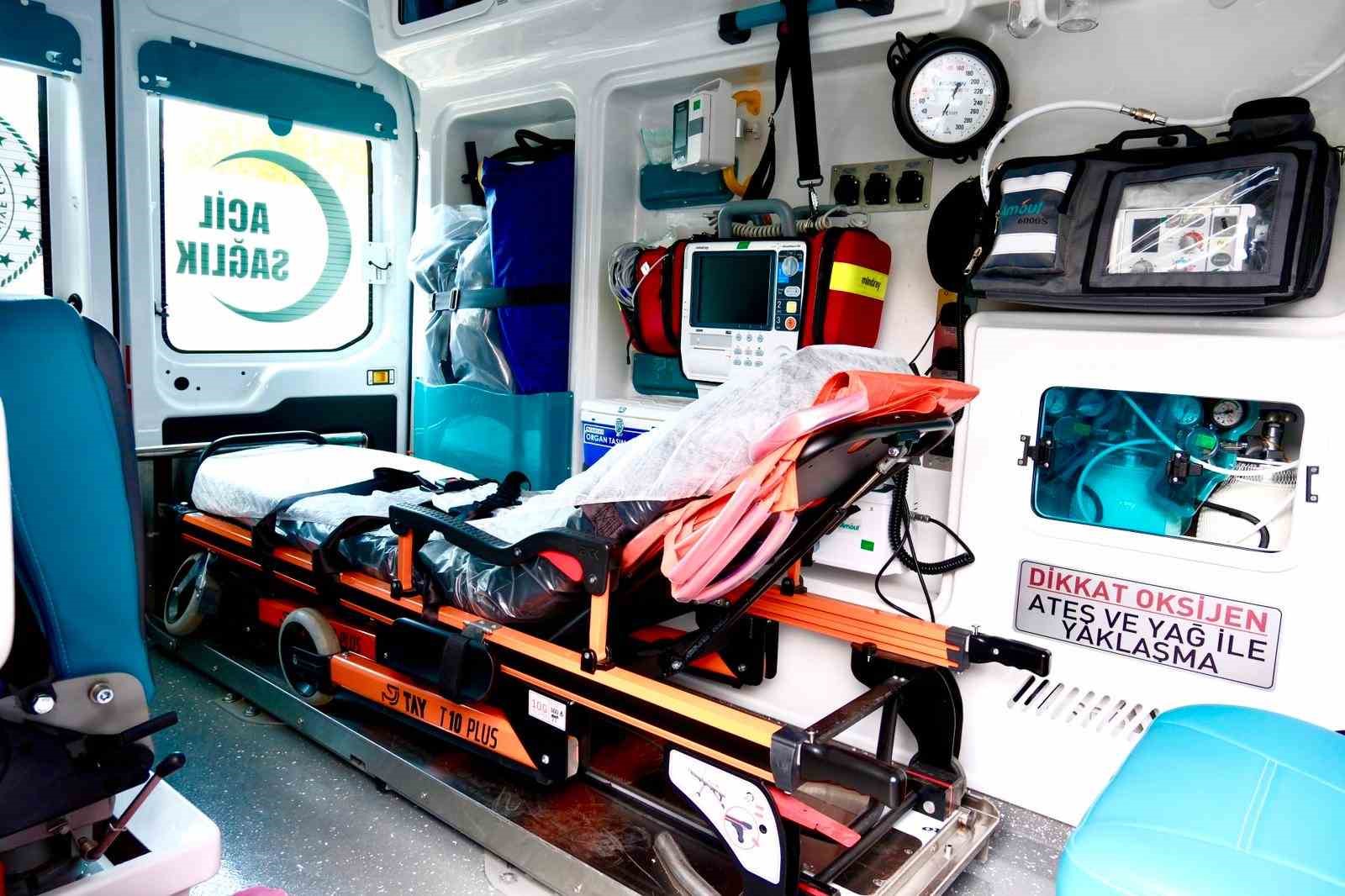 Karabiga&rsquo;ya yepyeni bir nefes: sıfır ambulans hizmete hazır
