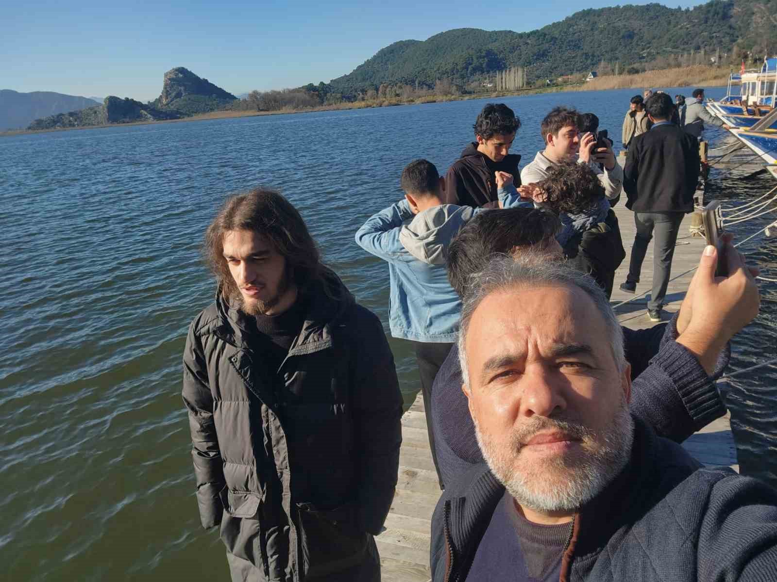 Menteşe gen&ccedil;leri Dalyan Kaunos&rsquo;ta tarih ve doğayla buluştu
