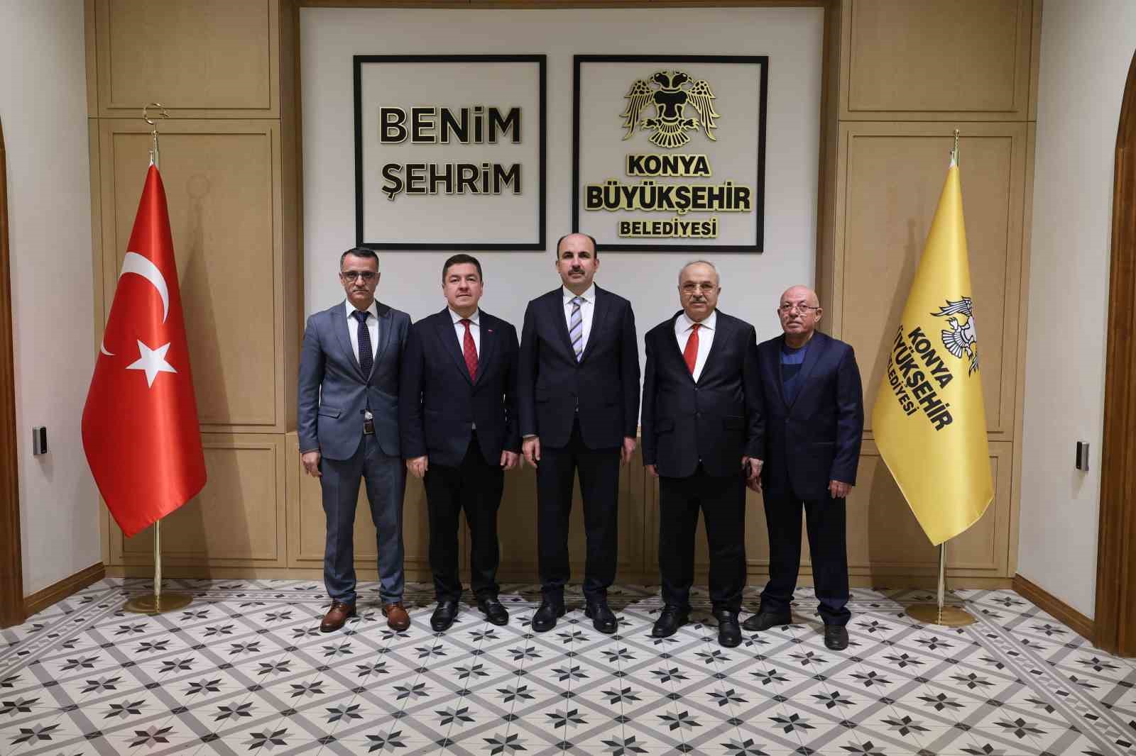 Başkan Altay, Şeb-i Arus t&ouml;renleri i&ccedil;in Konya&rsquo;ya gelen uluslararası heyetleri ağırlıyor
