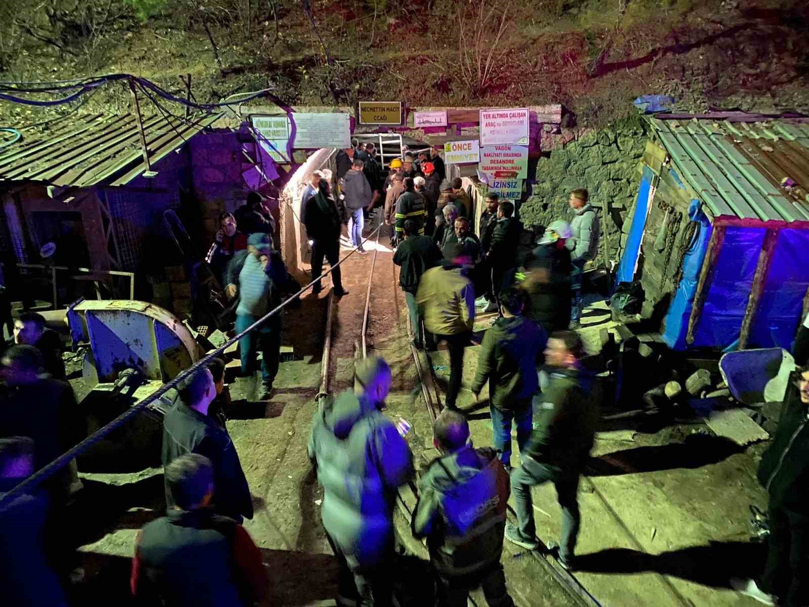 Gediz’de madende gazdan etkilenen madencilerin tedavileri devam ediyor