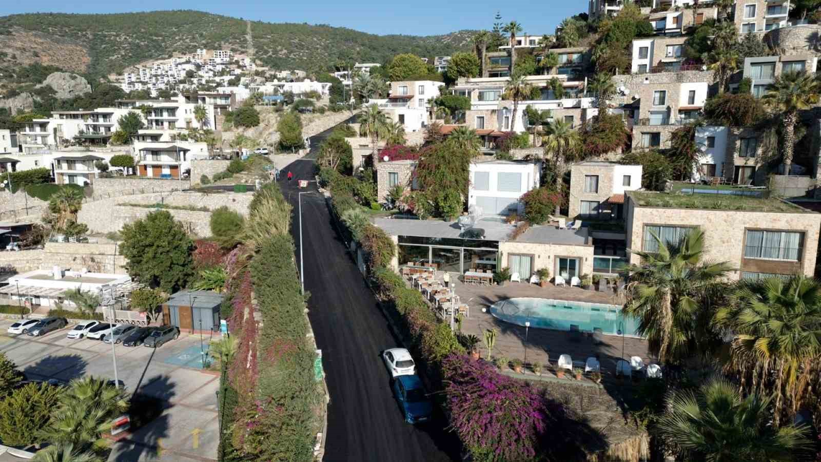 Altyapı çalışmaları tamamlandı, sokak sıcak asfalta kavuştu