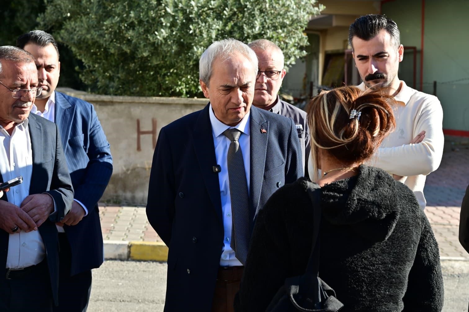 Başkan Kocagöz’den evi yanan vatandaşa destek sözü