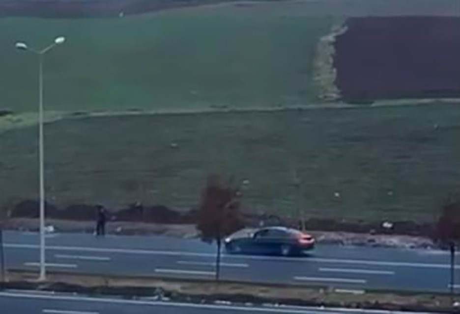 Drift atan sürücüye 46 bin lira ceza kesildi, ehliyetine 2 ay el konuldu