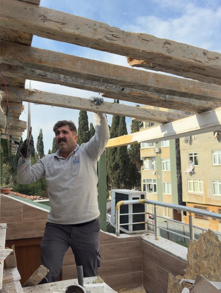 Şişli’de kaçak yapılar tek tek yıkılıyor