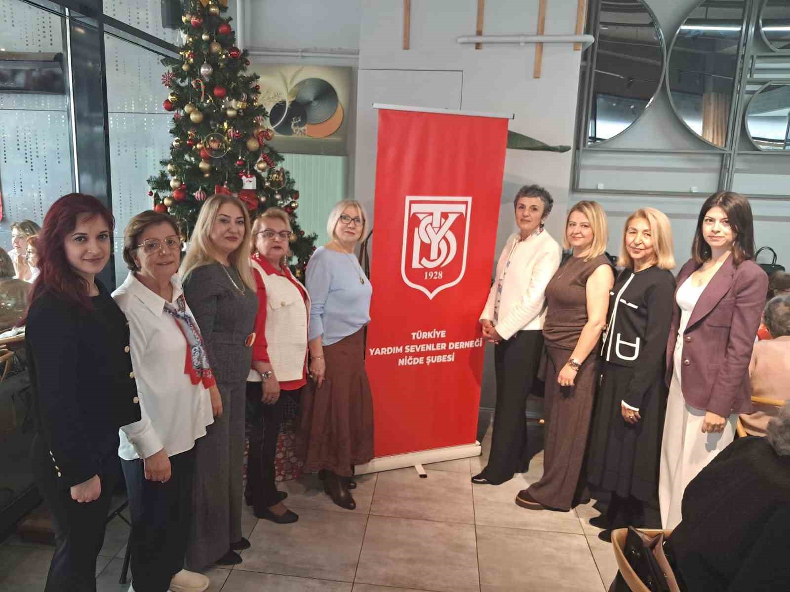 TYSD Niğde Şubesi bağışçılarıyla buluştu