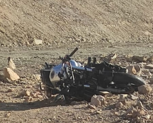 İzmirli motosiklet sürücüsü Demirci yolunda hayatını kaybetti