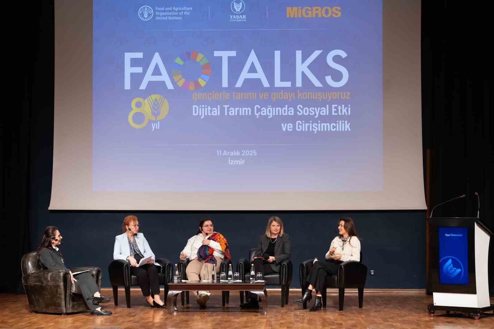 FAO Talks- Gençlerle Tarımı ve Gıdayı Konuşuyoruz paneli