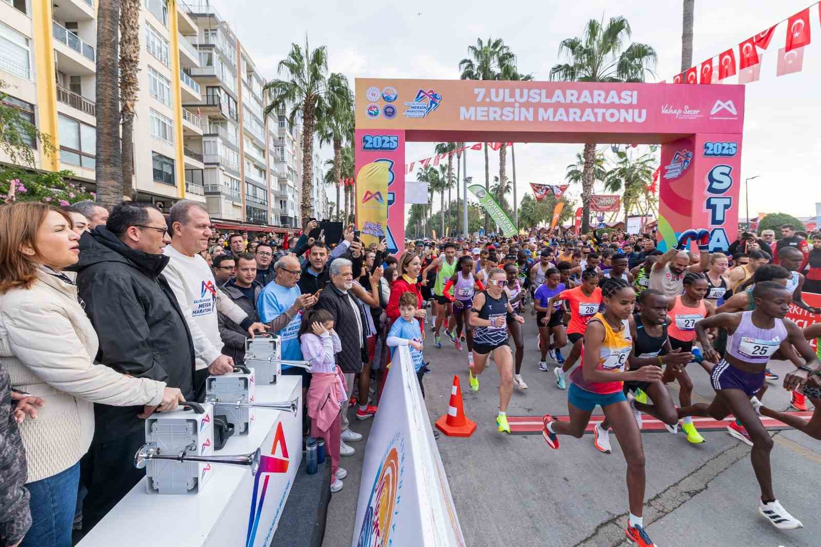 7. Uluslararası Mersin Maratonu başladı