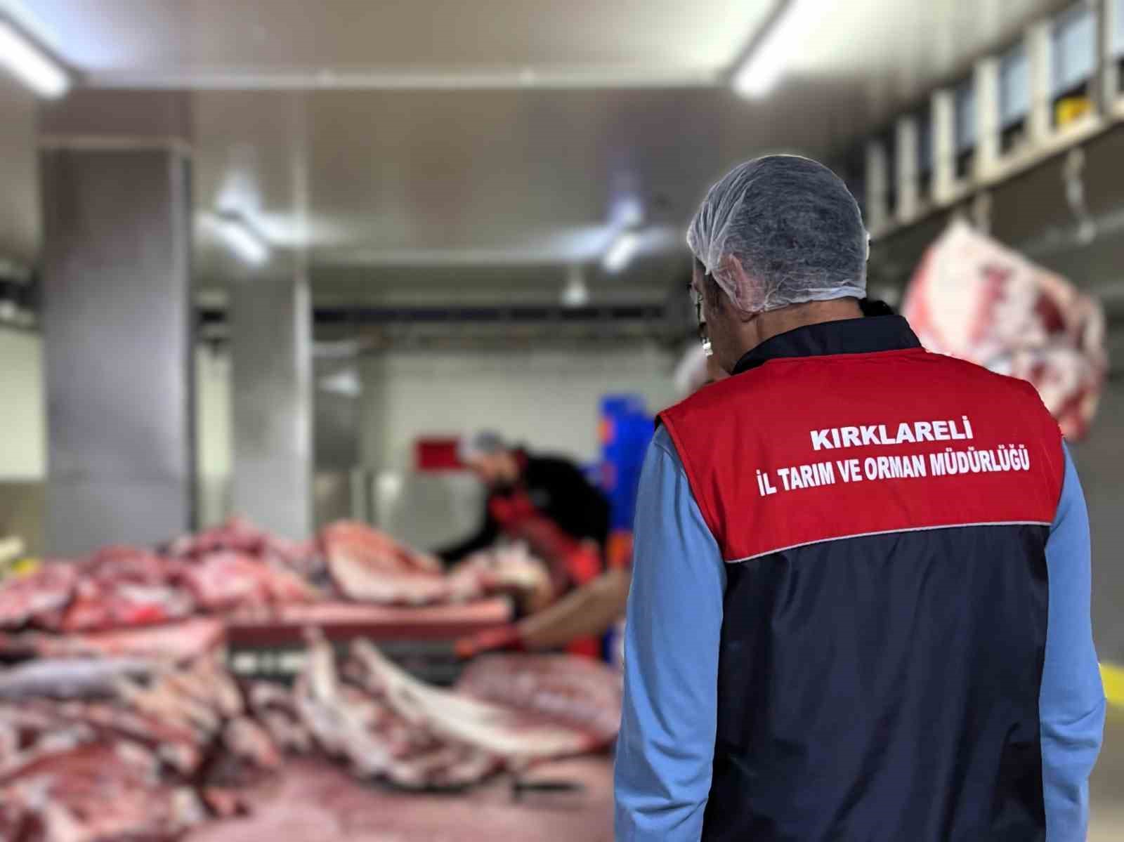 Kırklareli’nde gıda işletmelerine sıkı denetim