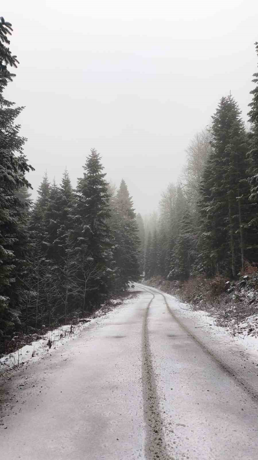 &Ccedil;iğdem Yaylası beyaza b&uuml;r&uuml;nd&uuml;
