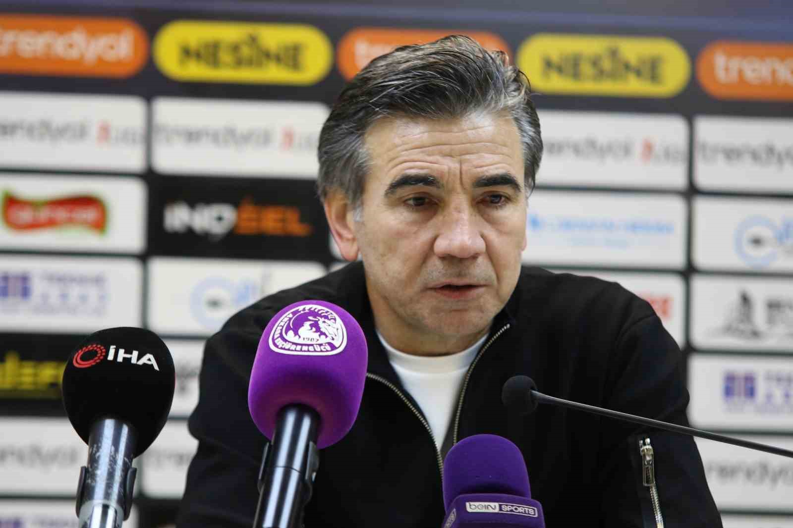 Osman Özköylü: "Deplasmanda olmamıza rağmen oyun ve pozisyon üstünlüğü bizdeydi"