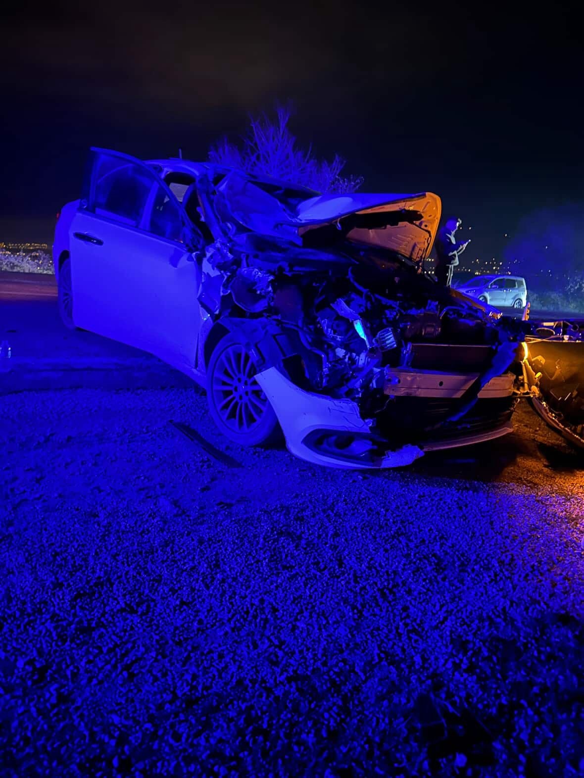 Tokat’ta otomobil traktörle çarpıştı: 4 yaralı