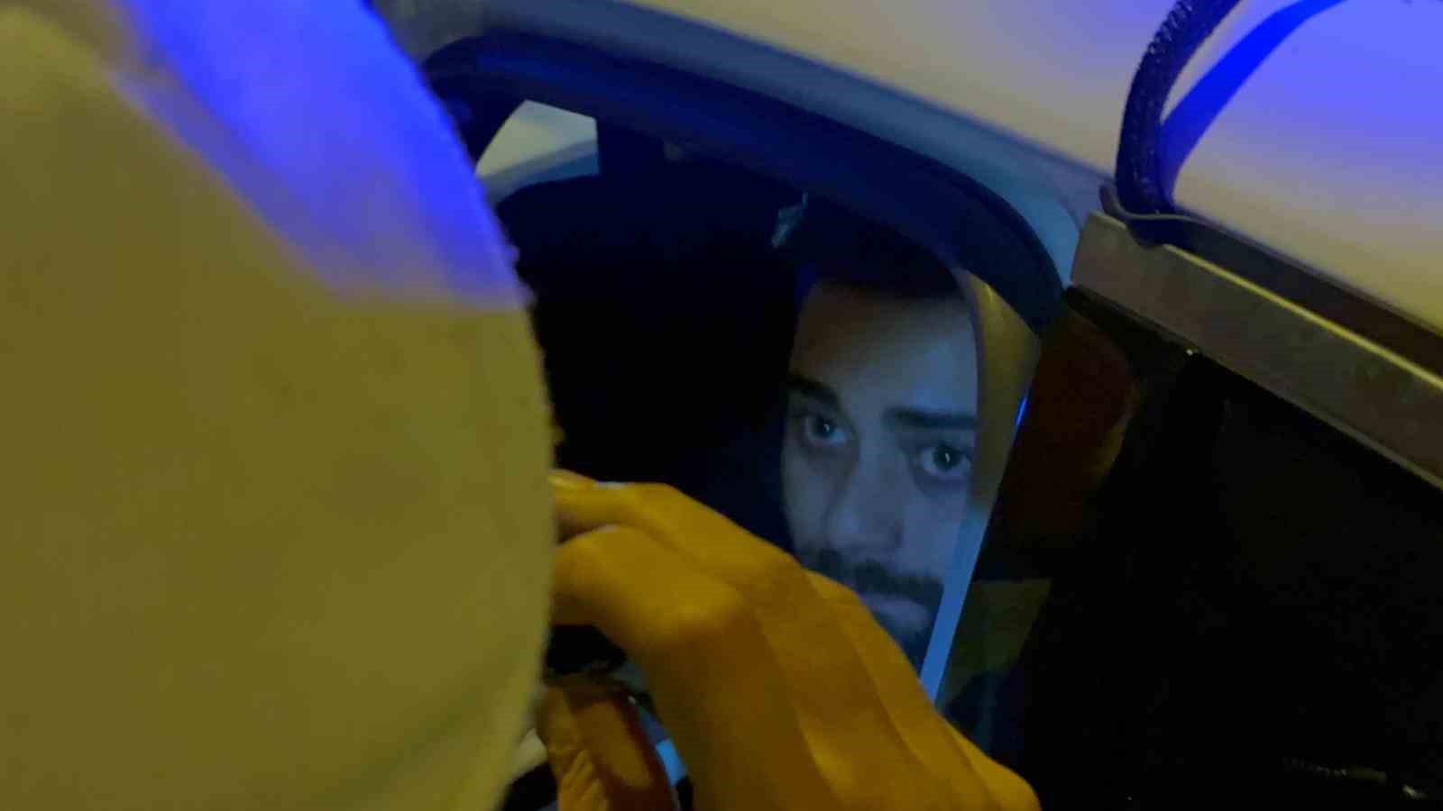 Her yolu denedi ama polisten kaçamadı