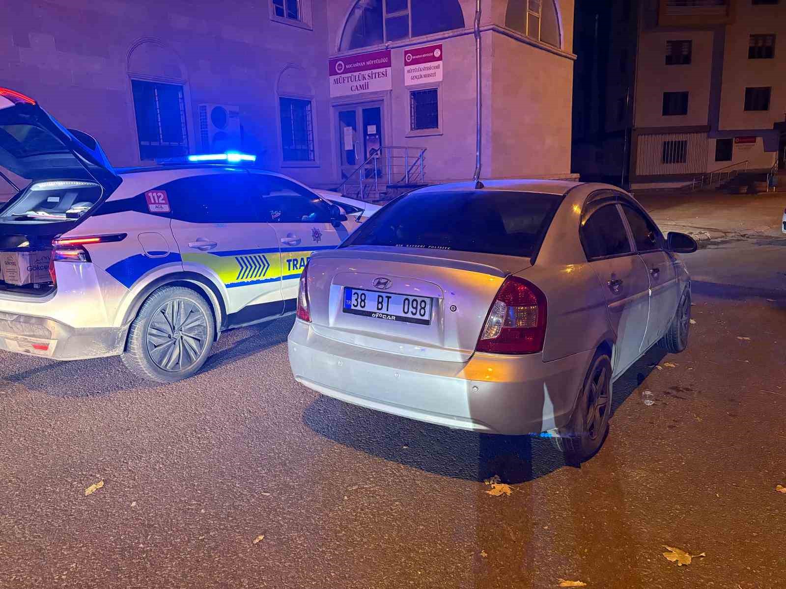 Her yolu denedi ama polisten kaçamadı