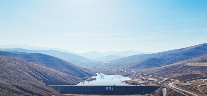 Bayburt’taki Yelpınar Göleti’nde su tutulmaya başlandı