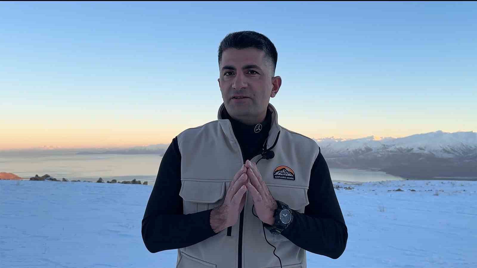 Nemrut, Van Gölü ve Süphan’da kışın en güzel hali