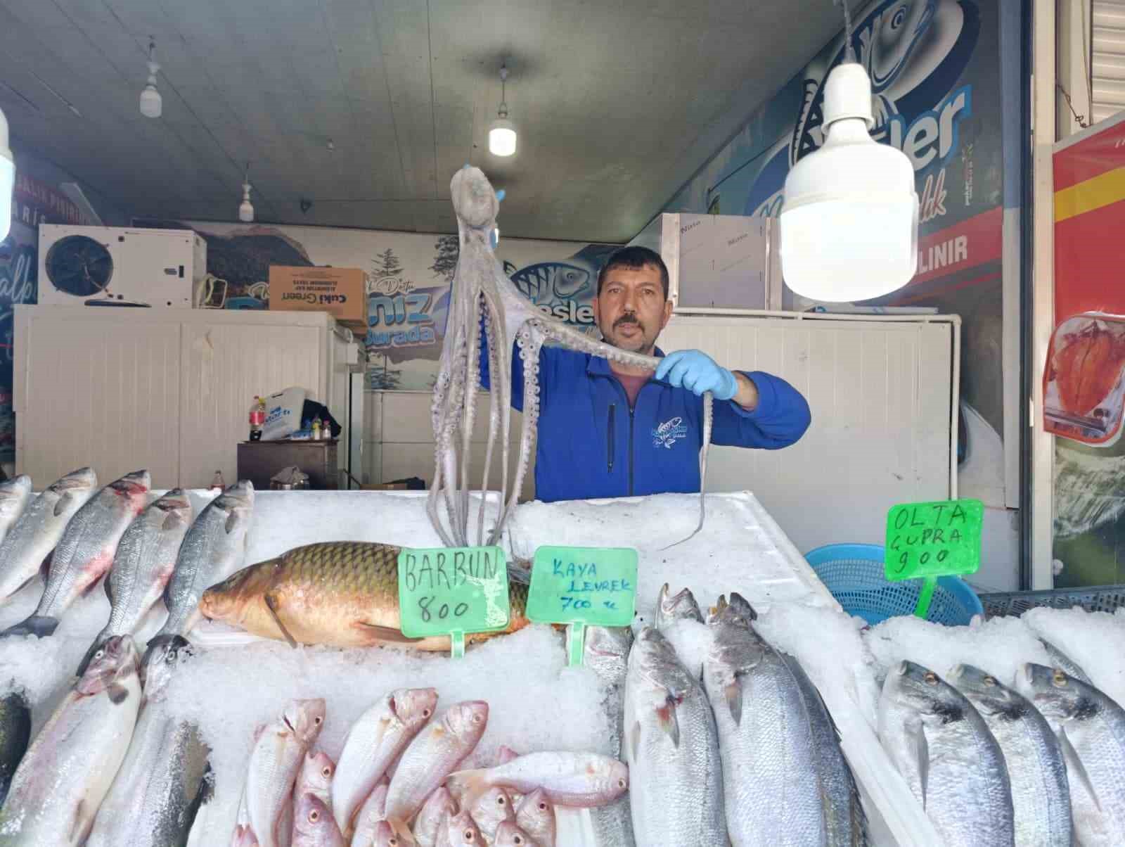 Denize kıyısı olmayan Kahramanmaraş’ta balığa yoğun ilgi