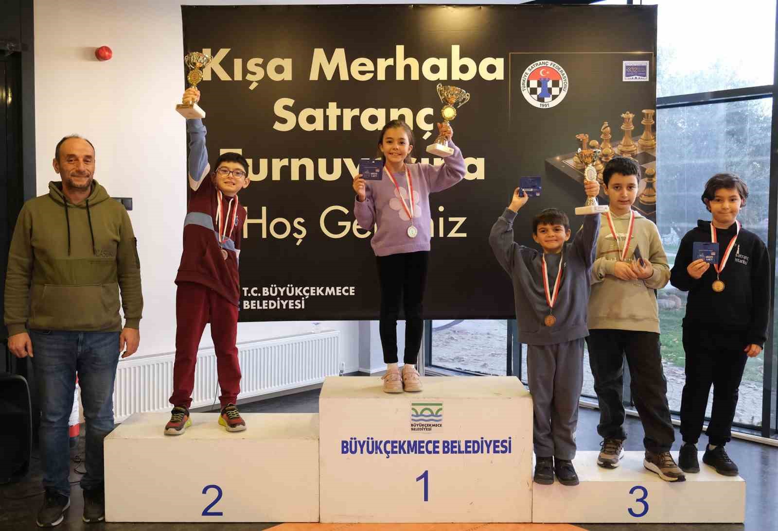 Büyükçekmece’de Kışa Merhaba Hızlı Satranç Turnuvası nefesleri kesti