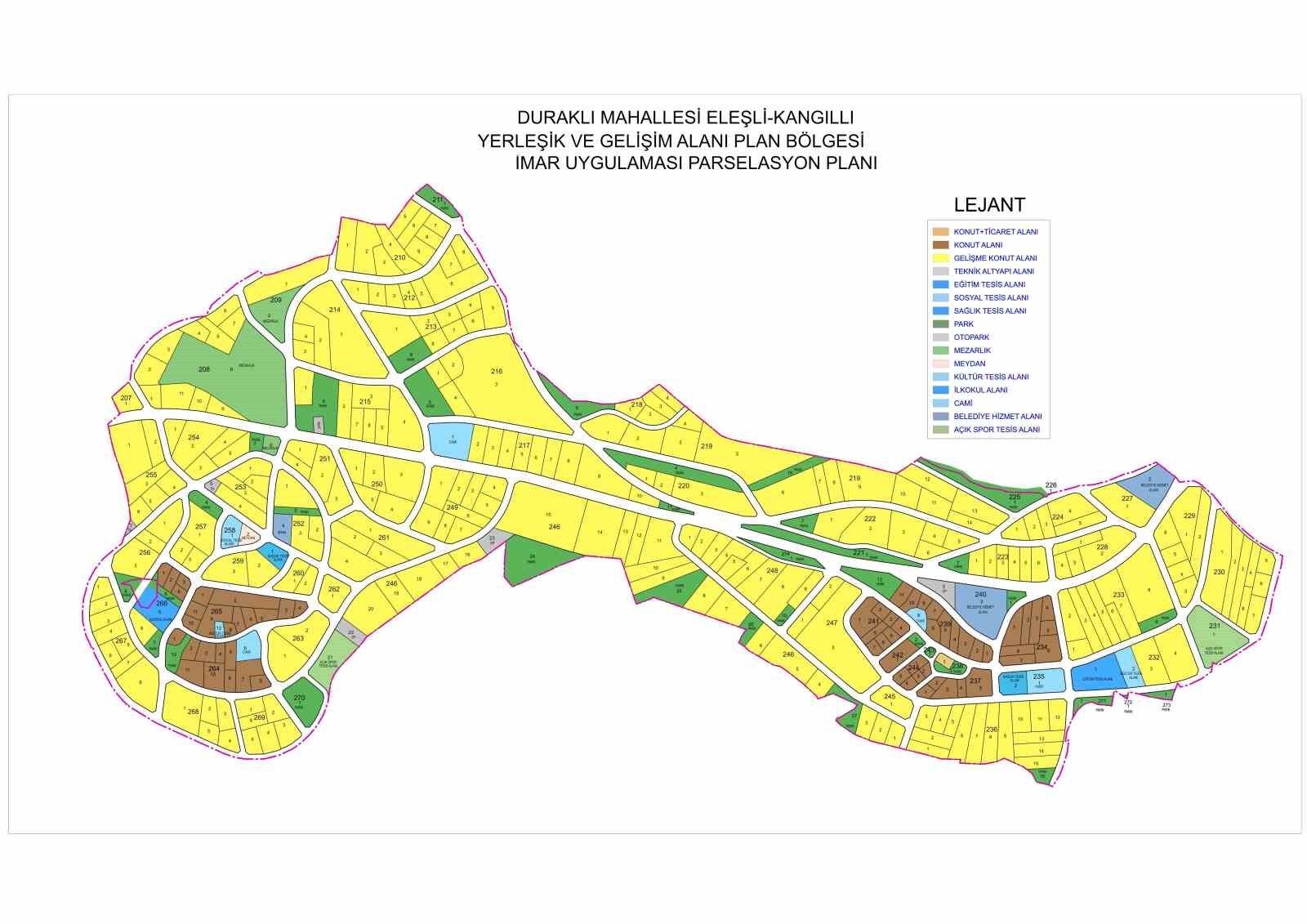Gebze Duraklı Mahallesi’nde 403 hak sahibi tapusuna kavuştu