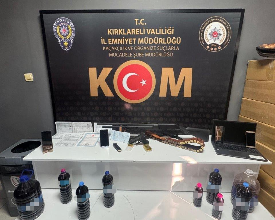 Kırklareli merkezli mali suç operasyonu: 8 şüpheli gözaltına alındı