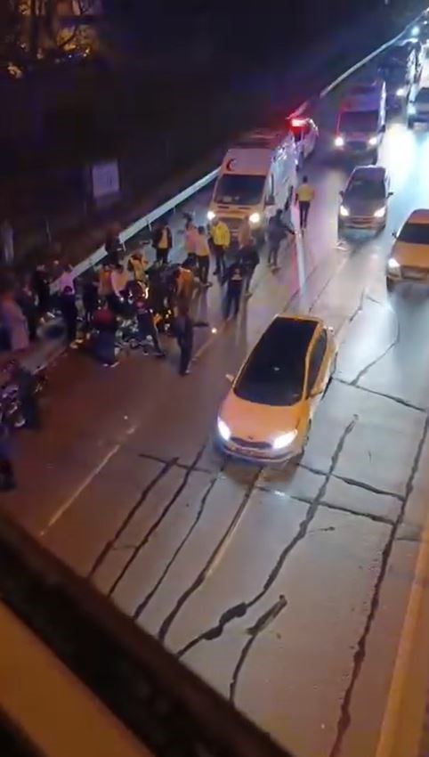 Alkollü kamyon sürücü kuryeye çarptı: 1 ölü
