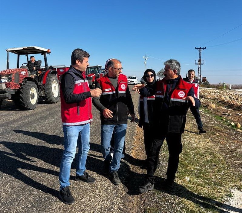 750 Dekarlık alanda gübreleme çalışması yapıldı
