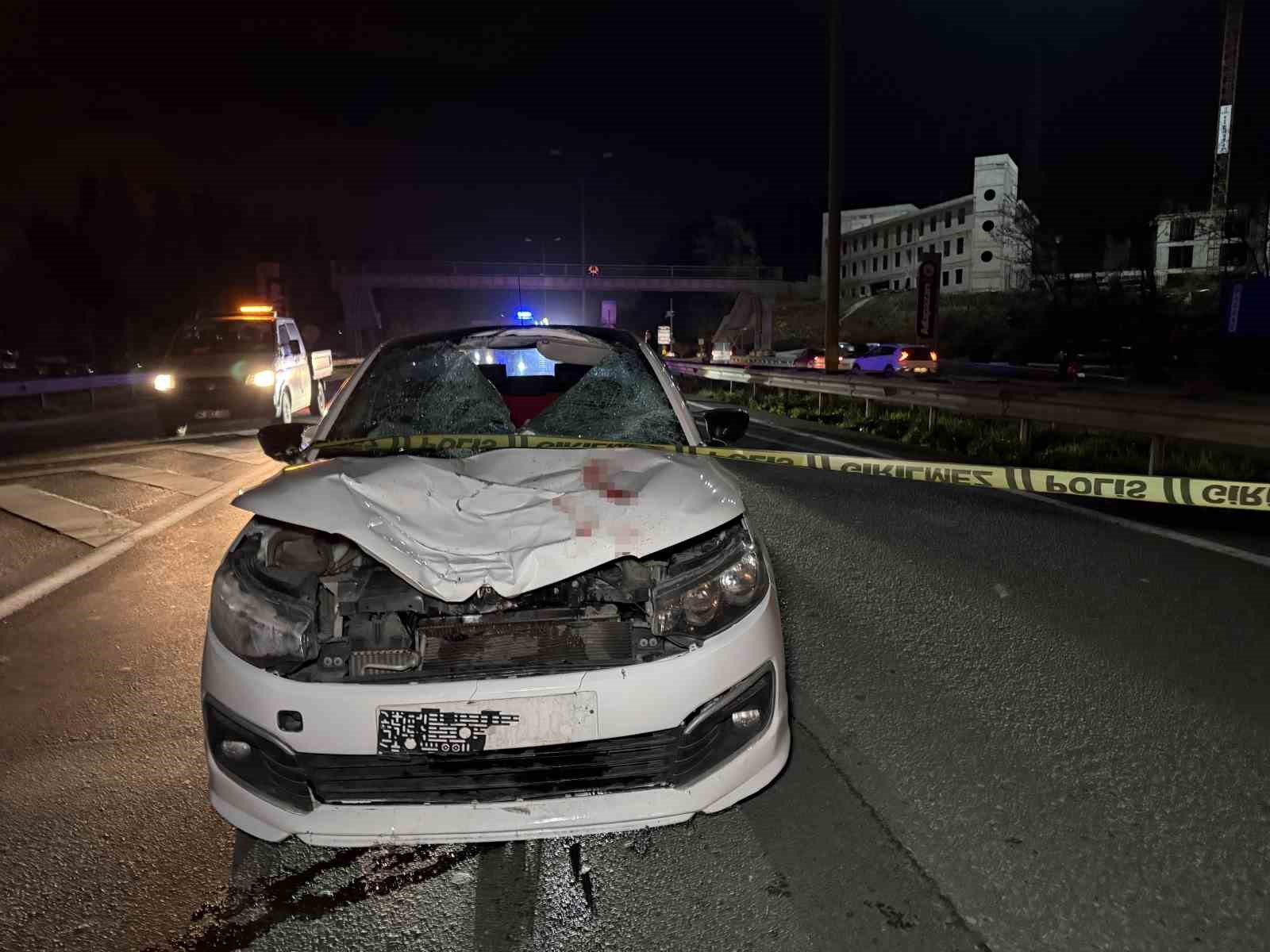Yaya geçidine 20 metre mesafede kaza: 1 ölü