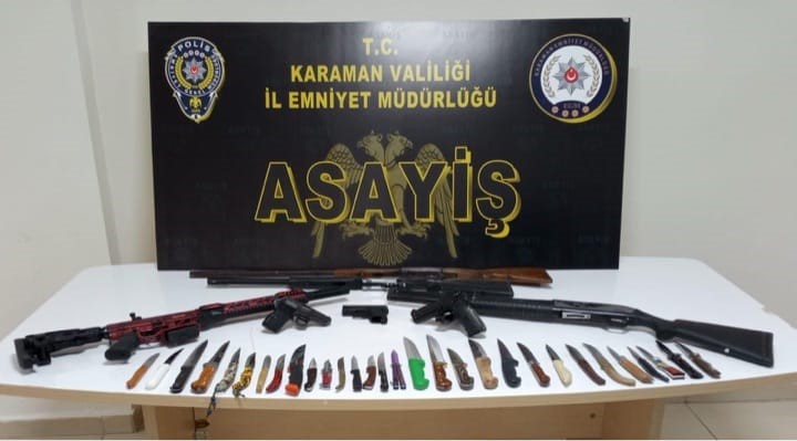 Karaman’da aranan 10 kişi tutuklandı