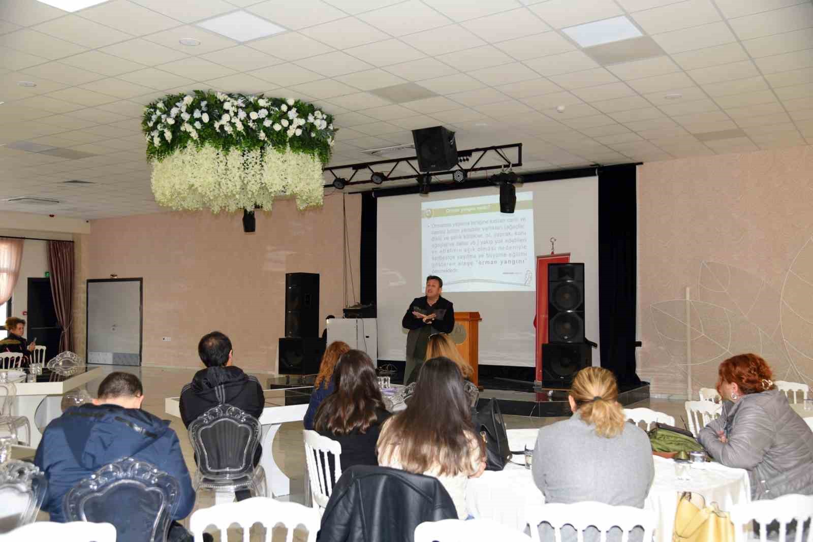 Yangınlara karşı eğitim seferberliği