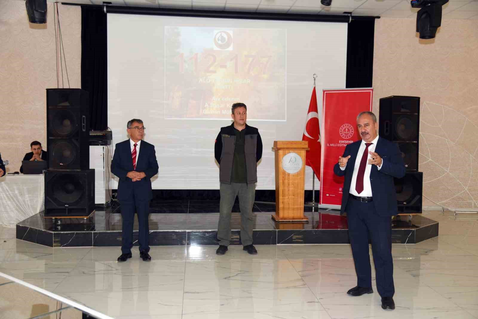 Yangınlara karşı eğitim seferberliği
