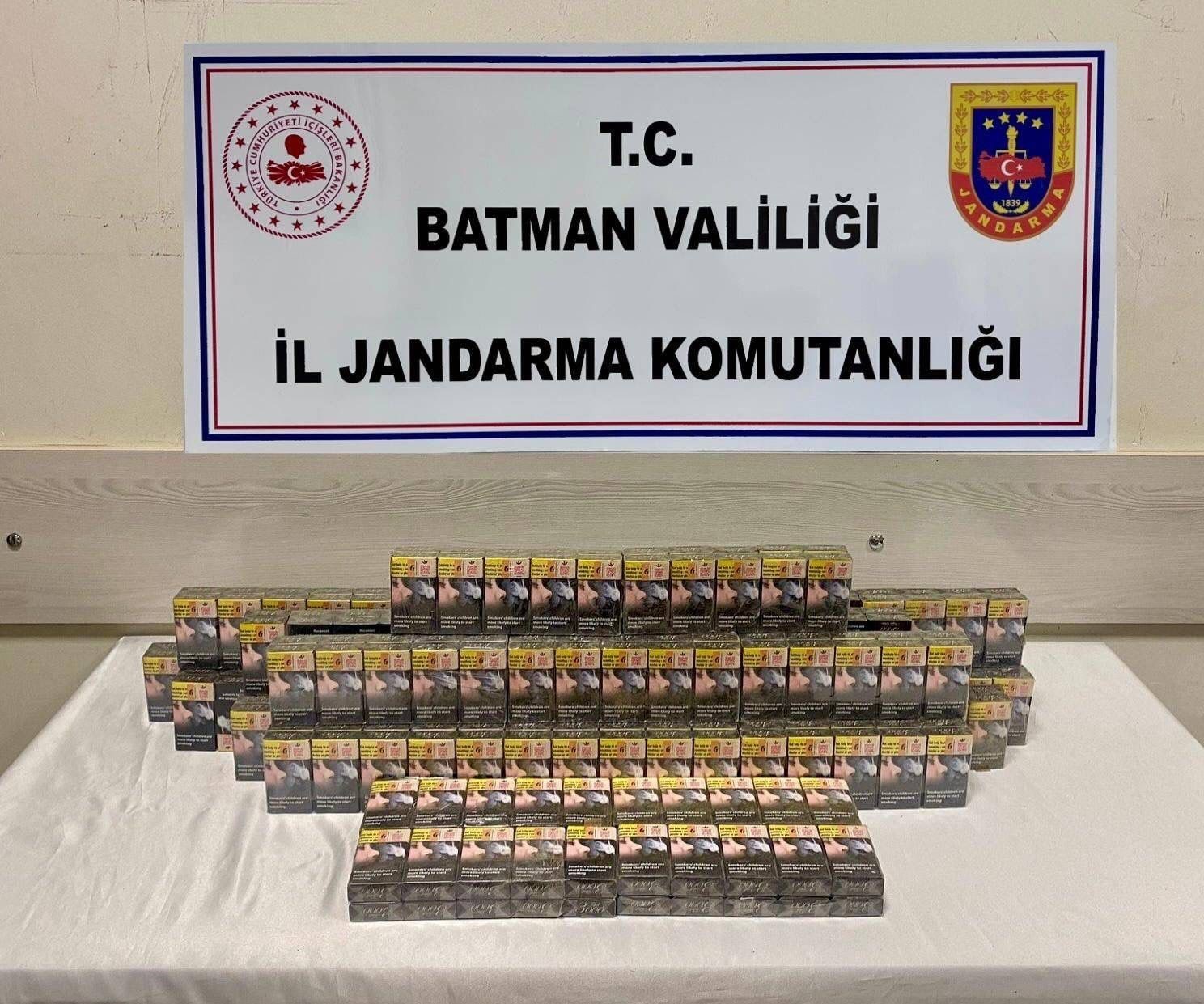 Batman’da kaçakçılık operasyonu