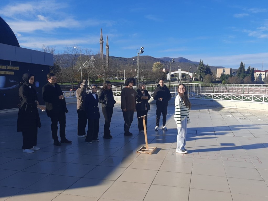 OMÜ’de Astronomi Eğitim/İş Gölgeleme Programı tamamlandı
