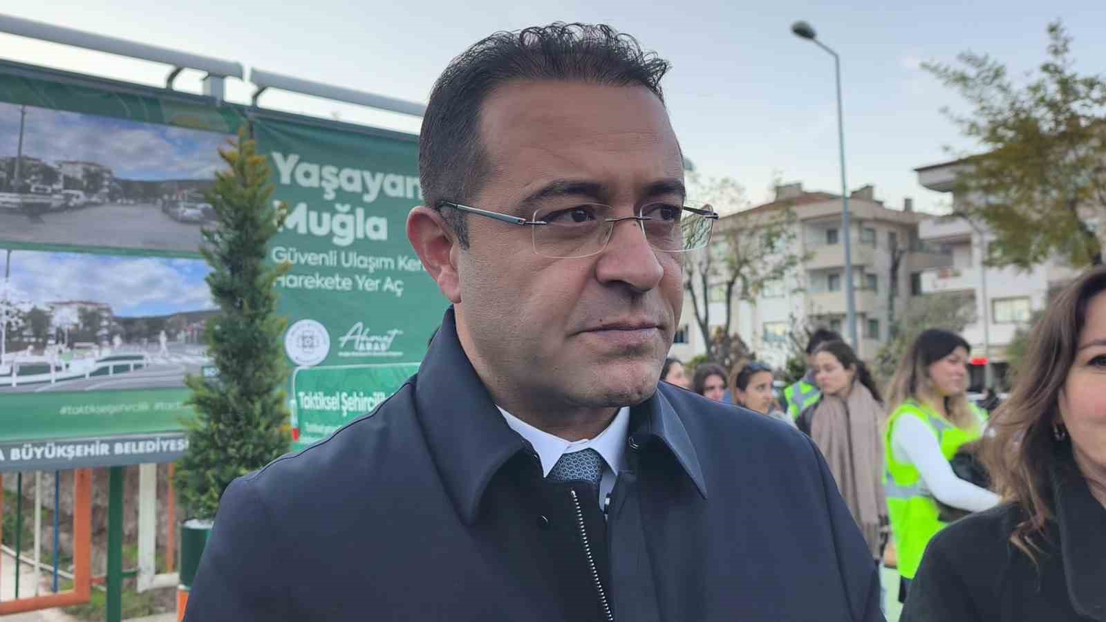 Muğla’da taktiksel şehircilikle yaya sirkülasyonu rahatlatılıyor