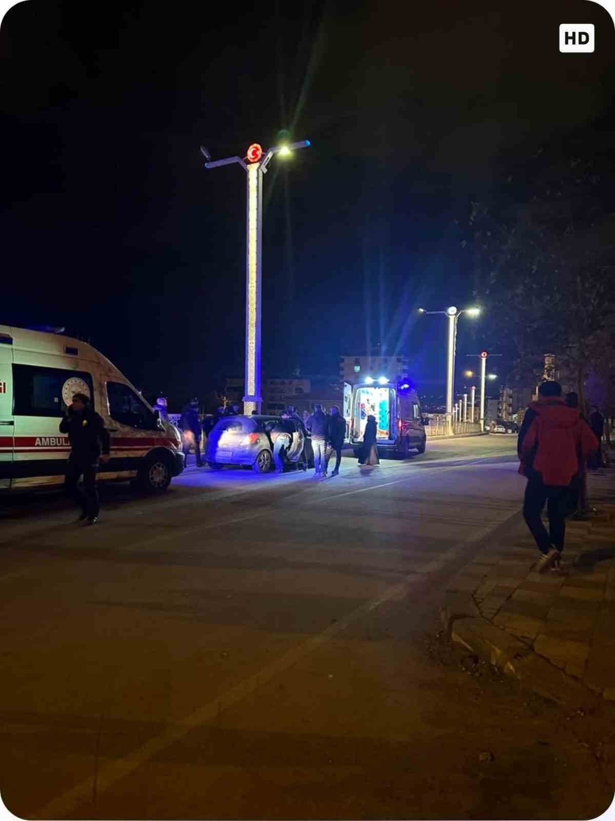 Elazığ’da otomobilin çarptığı şahıs ağır yaralandı