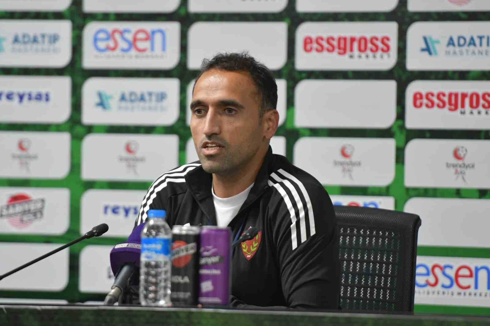 Sakaryaspor - Hatayspor maçının ardından