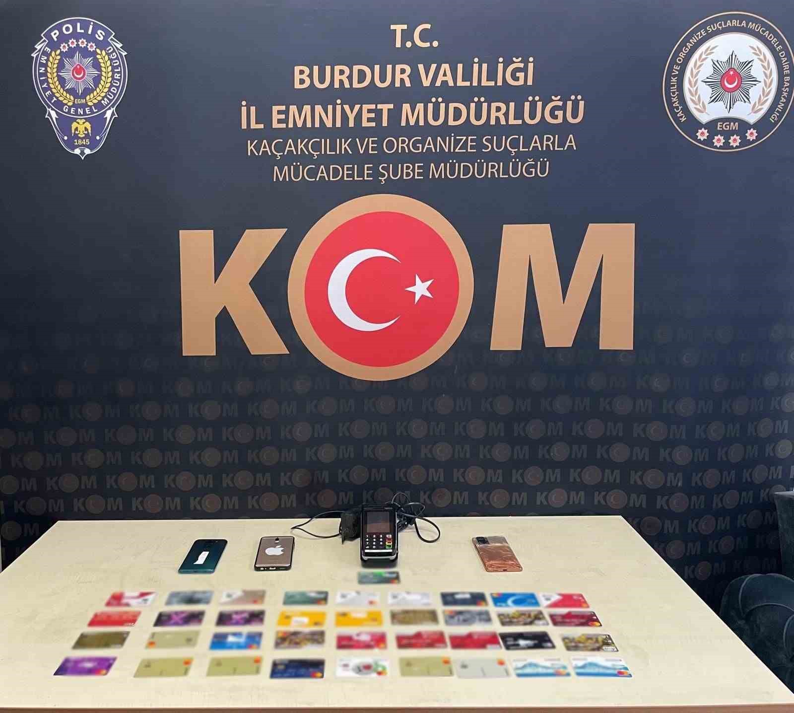 Burdur’da tefecilik operasyonu: 3 gözaltı