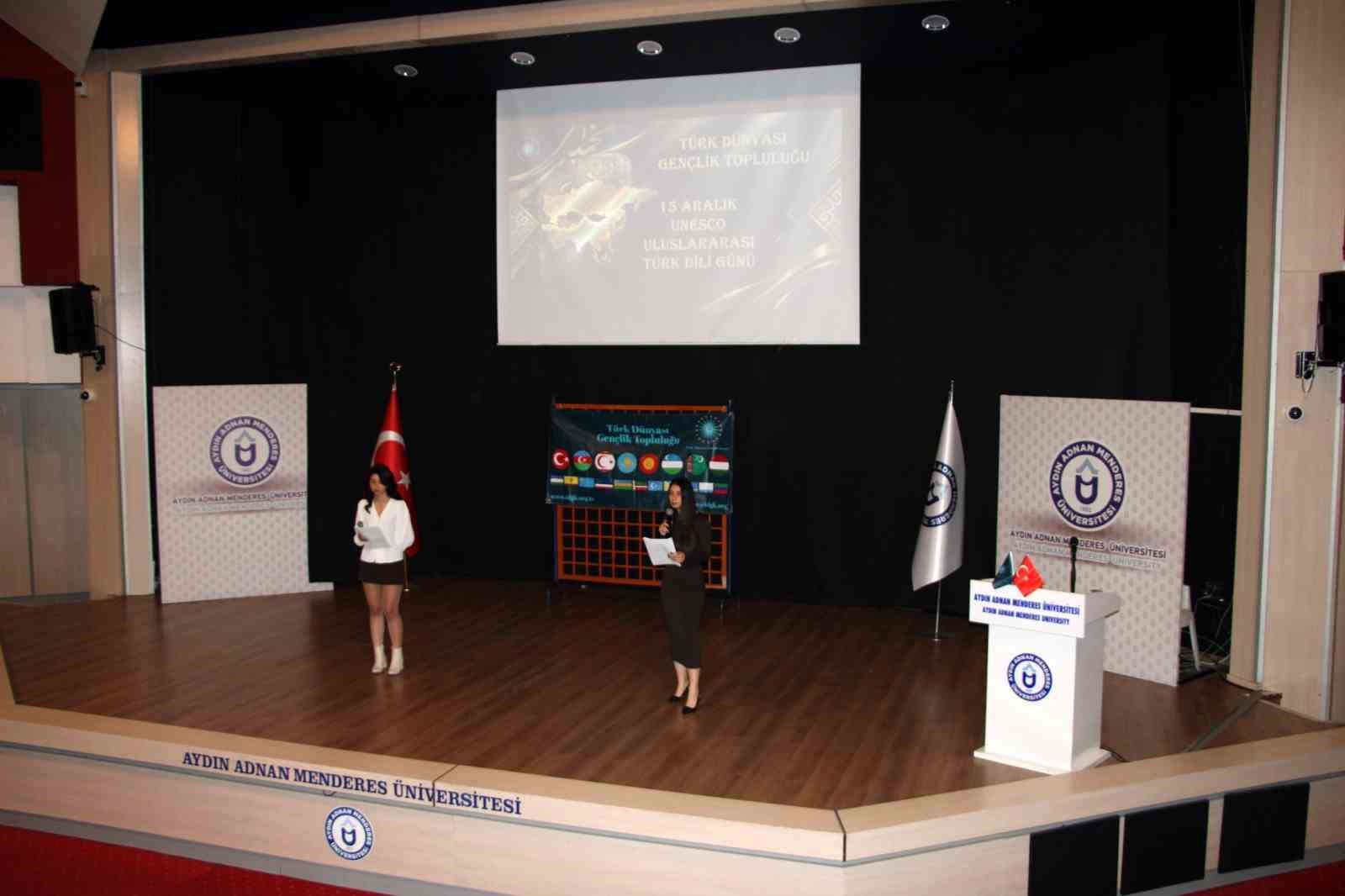 AD&Uuml;&rsquo;de T&uuml;rk Dilinin Tarihi ve Birliği Konuşuldu
