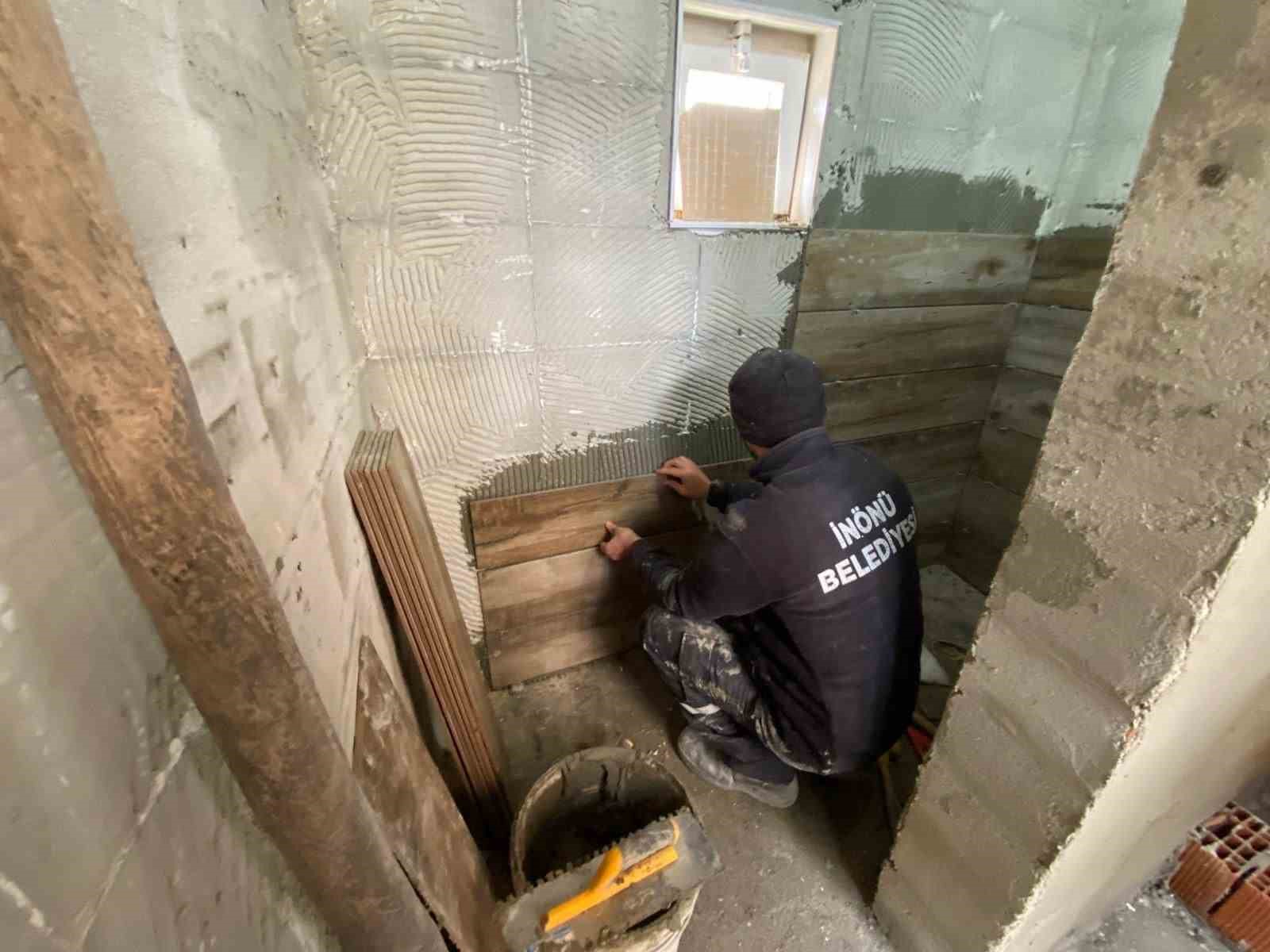 Erenköy’de cami tuvaletleri yenilendi