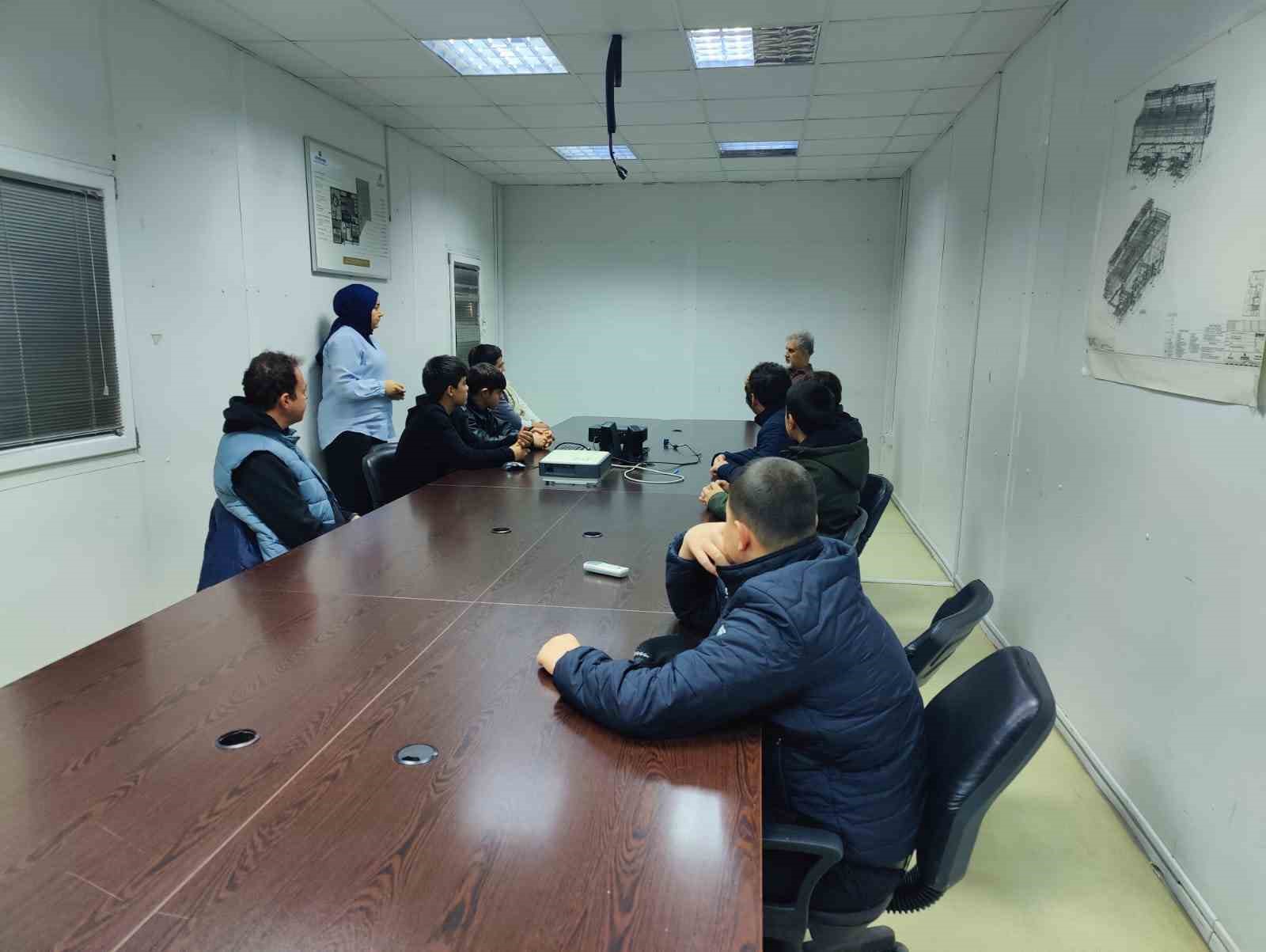 Tutum, Yatırım ve Türk Malları Haftası kapsamında termik santrale teknik gezi düzenlendi