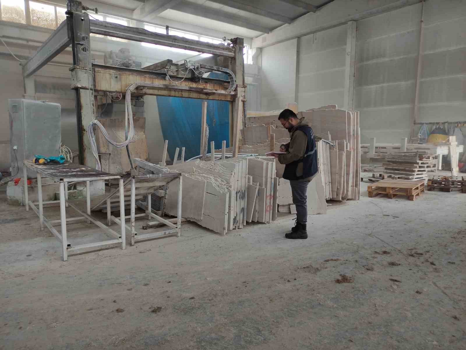 Bayburt’ta yapı malzemelerine yönelik denetim gerçekleştirildi