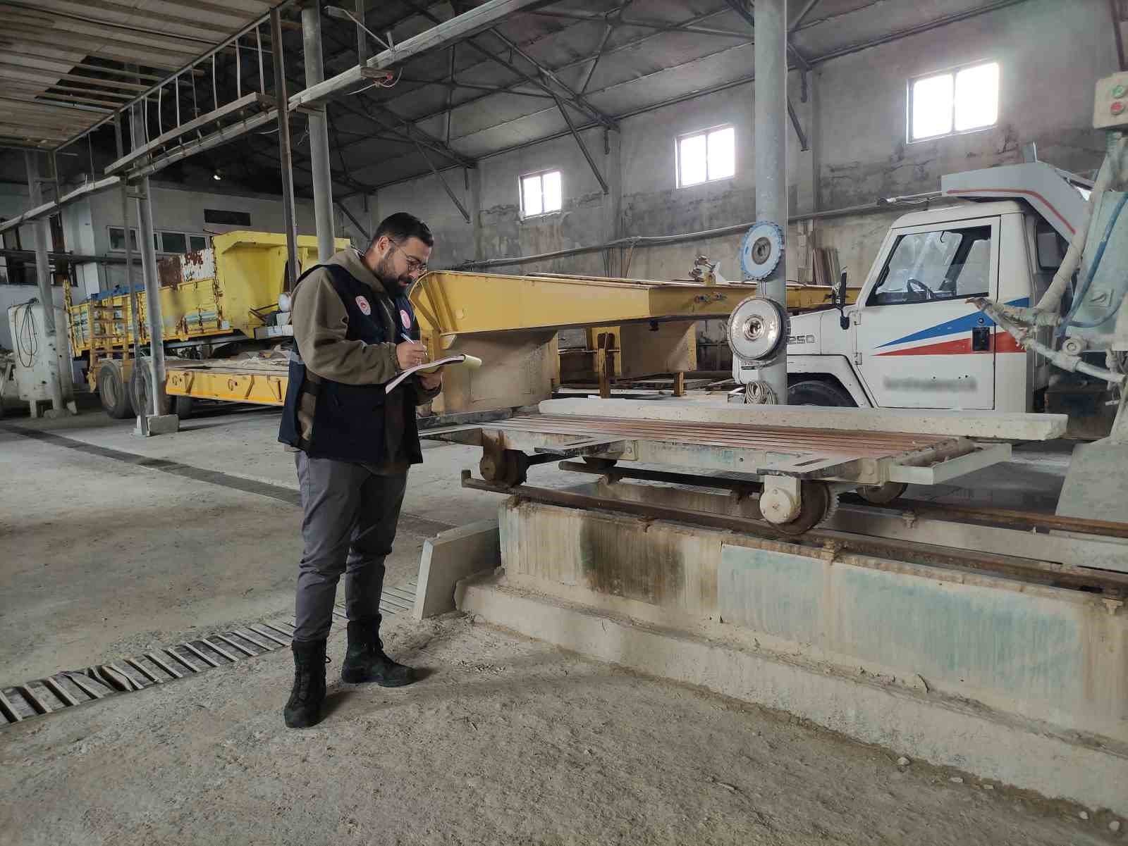 Bayburt&rsquo;ta yapı malzemelerine y&ouml;nelik denetim ger&ccedil;ekleştirildi
