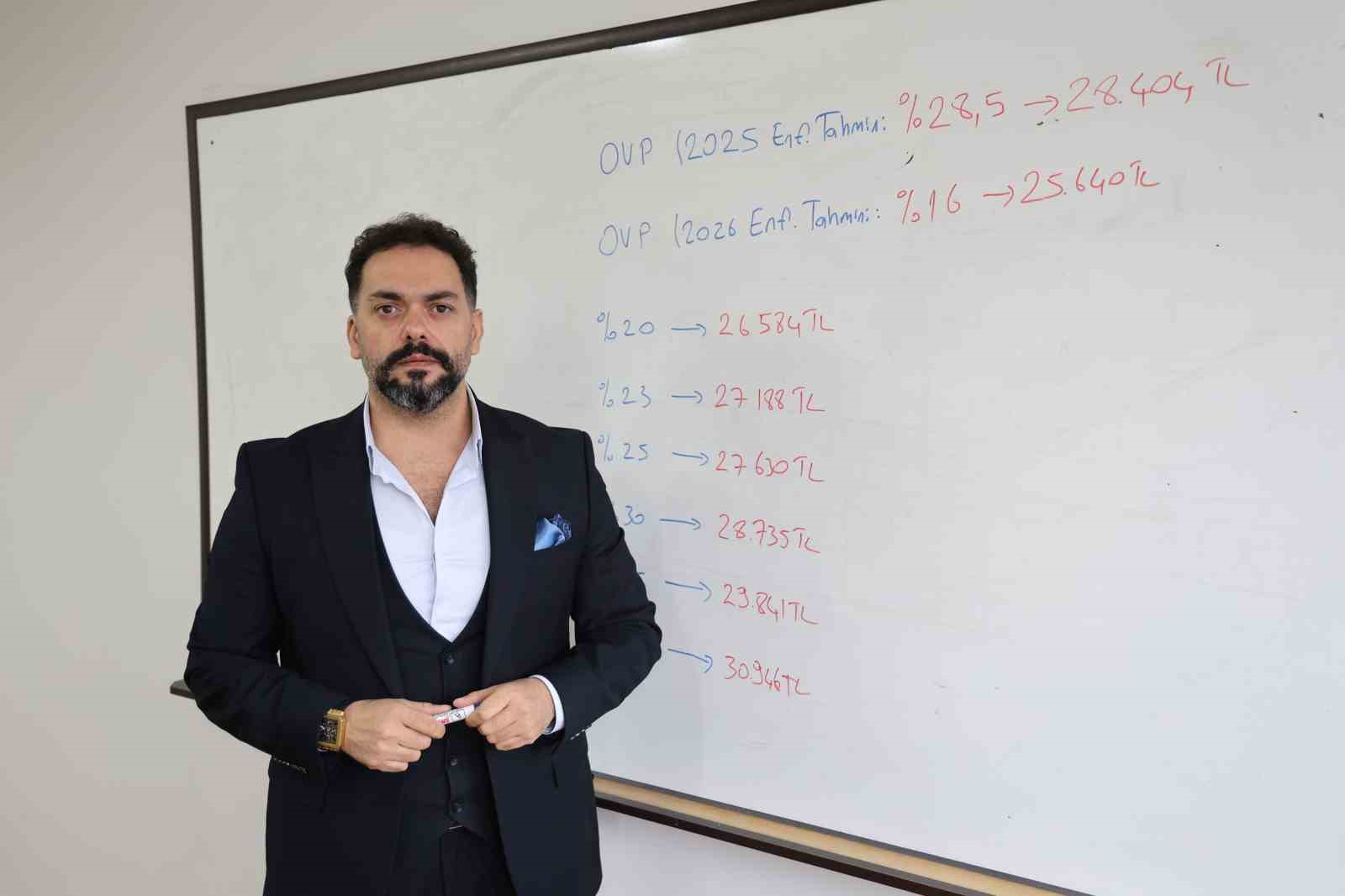 Uzmanı asgari ücret zam beklentisini açıkladı: "25 bin 640 TL ile 27 bin TL arasında bir zam bekleniyor"