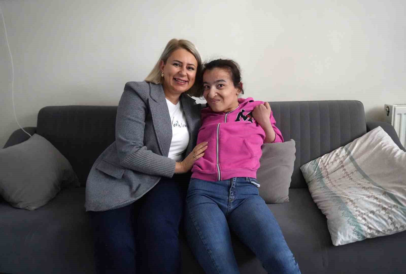 Serebral palsi hastası Tuğba Ateş’in hayali gerçek oldu