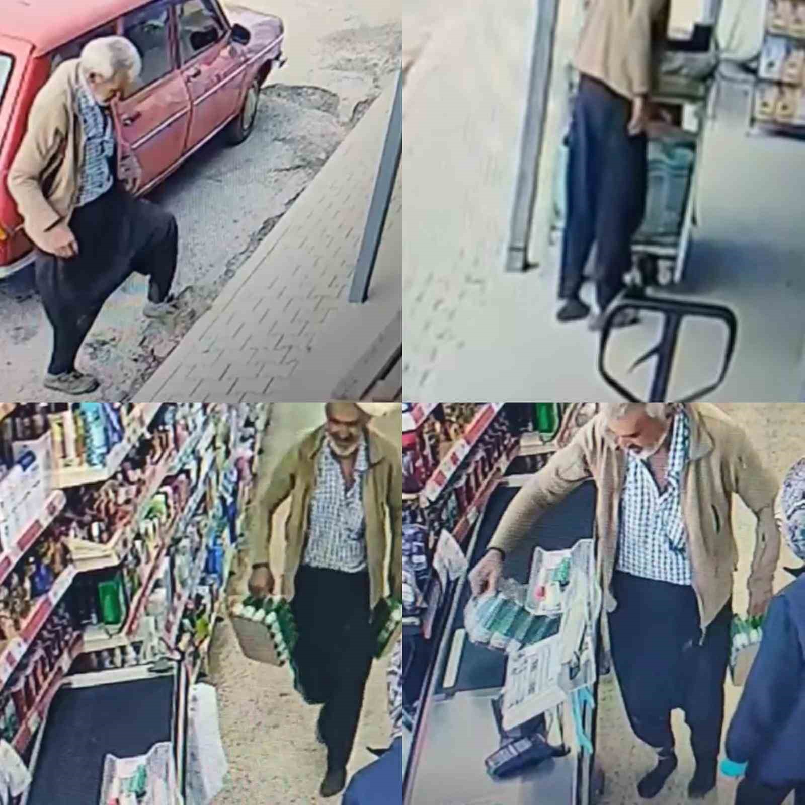 Mersin’de içleri ısıtan görüntü: Çamurlu ayakkabısını çıkardı, çorapla markette alışveriş yaptı