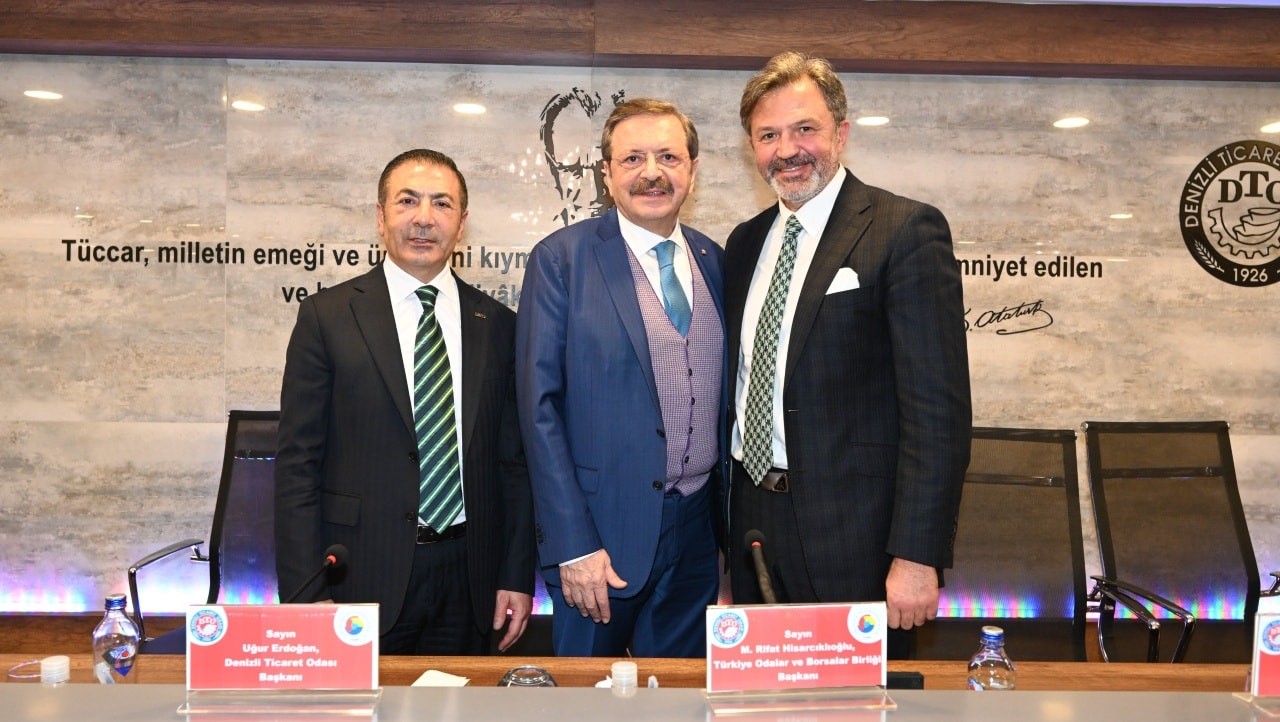 Hisarcıklıoğlu; "Denizli Ticaret Odamız vermiş olduğu hizmetlerle 5 yıldıza sahip"