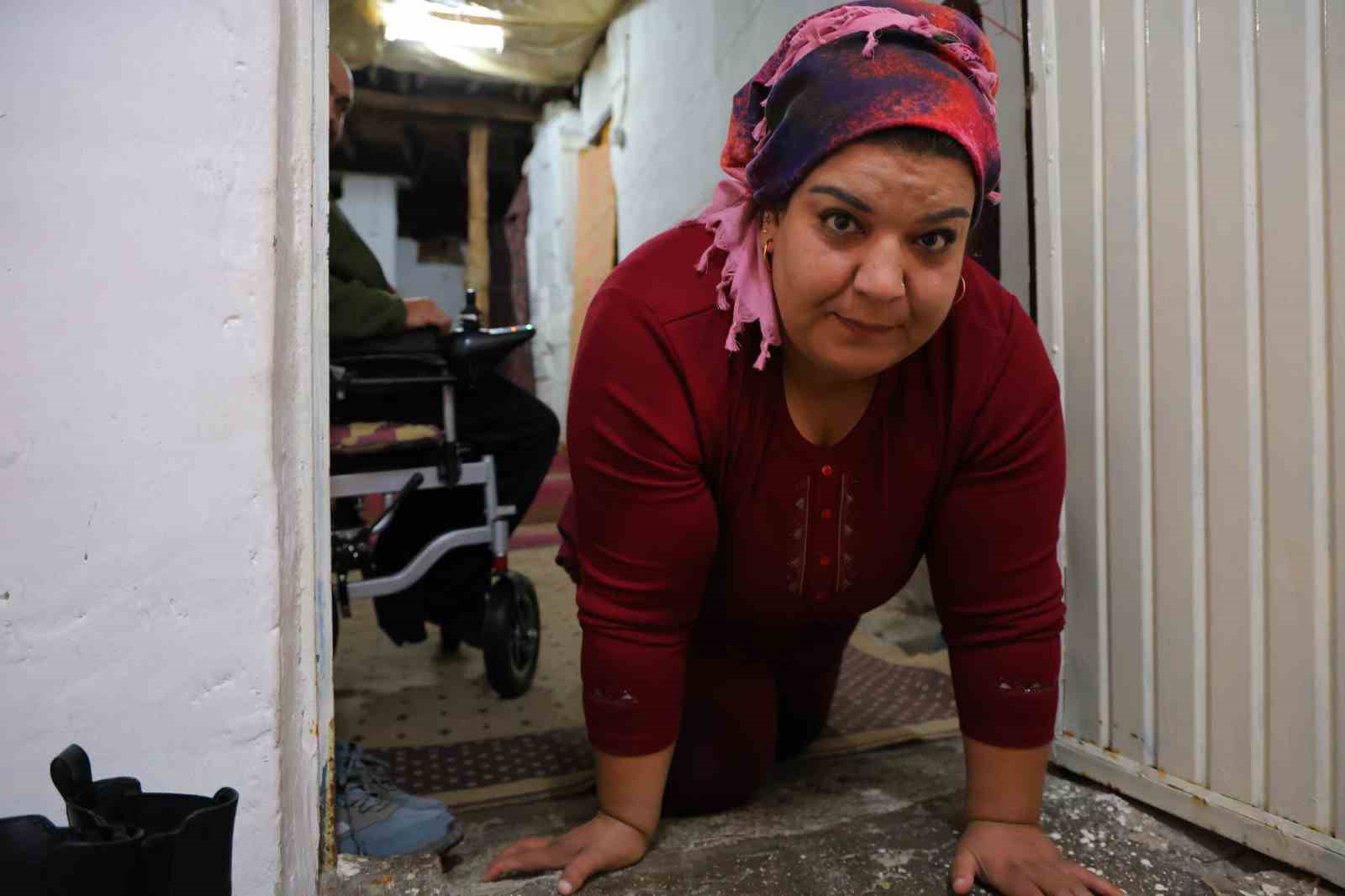 Engelli çiftin yaşam mücadelesi