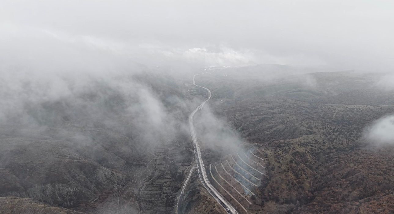 Çankırı’da sis etkili oldu
