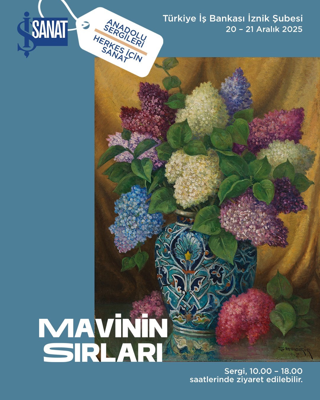 İş Sanat Anadolu Sergileri İznik’te