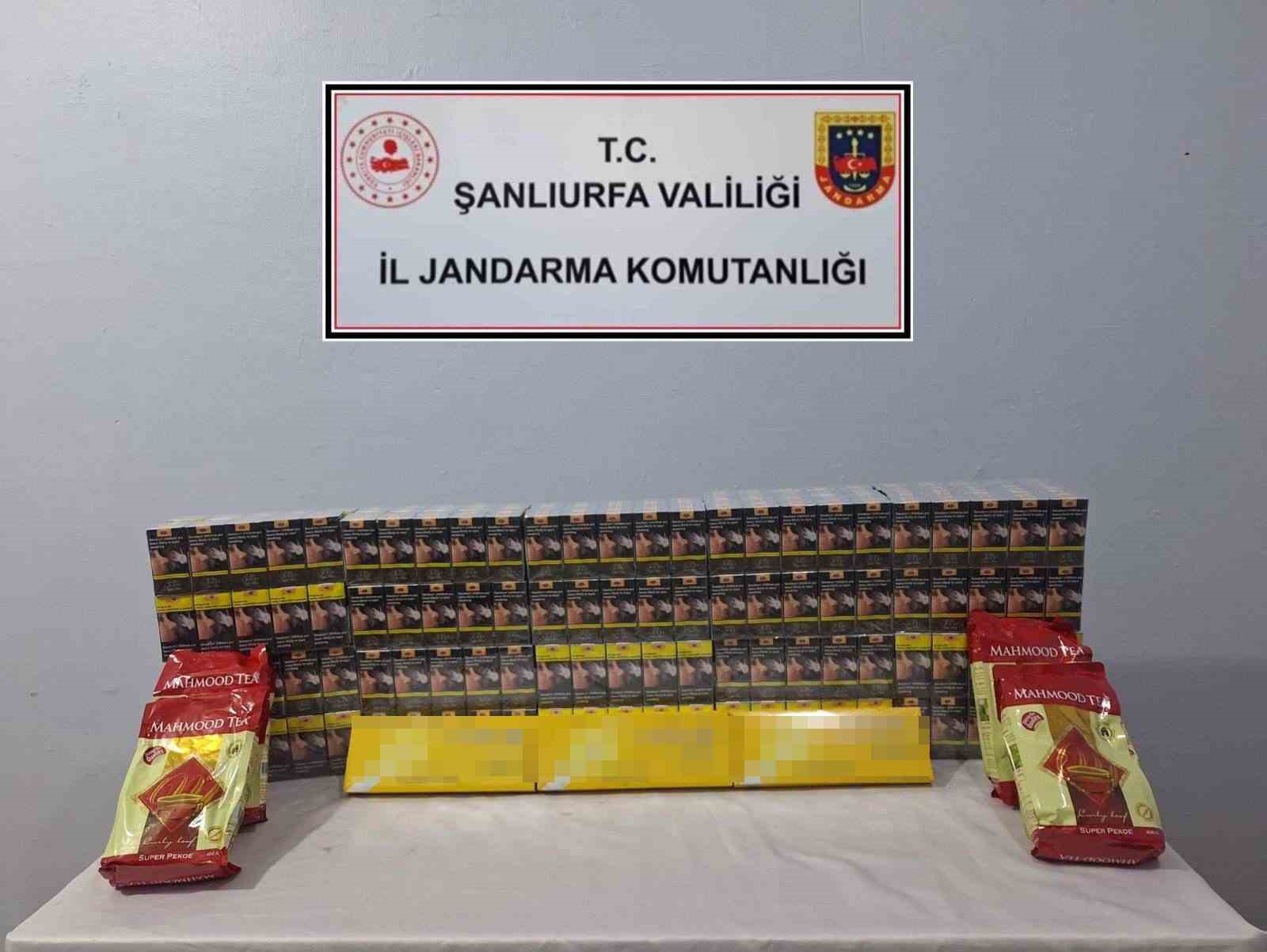 Şanlıurfa’da 5 bin paket kaçak sigara ele geçirildi